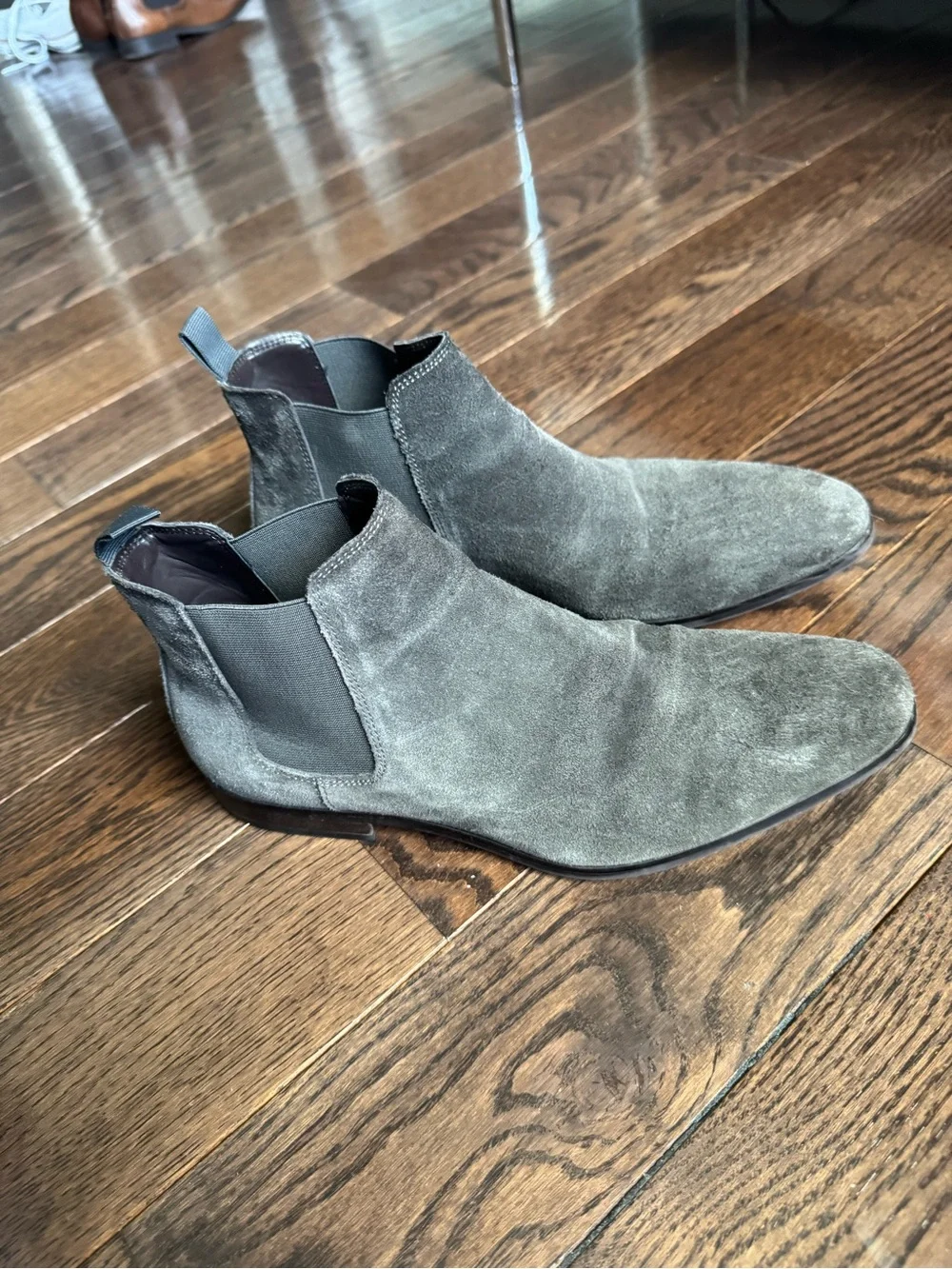 bp Men's Suede Chukka Boots in Dark Teal